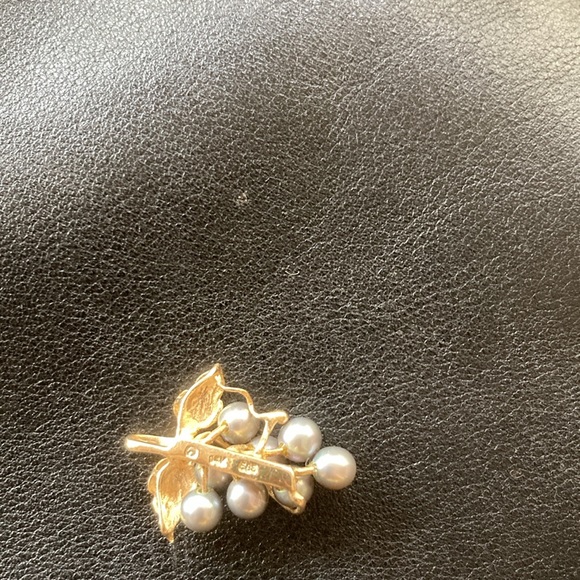 Tahitian pearl and 14k solid gold pendent - Picture 2 of 3